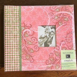 K&Company Simply K 12X12 Scrapbook Album 20 page NEW
